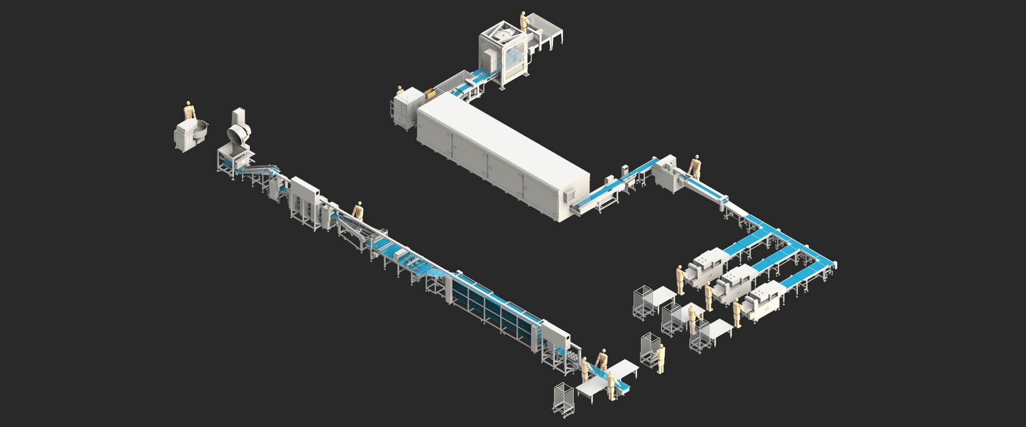 Labor saving food machinery production line Labor saving food machinery production line