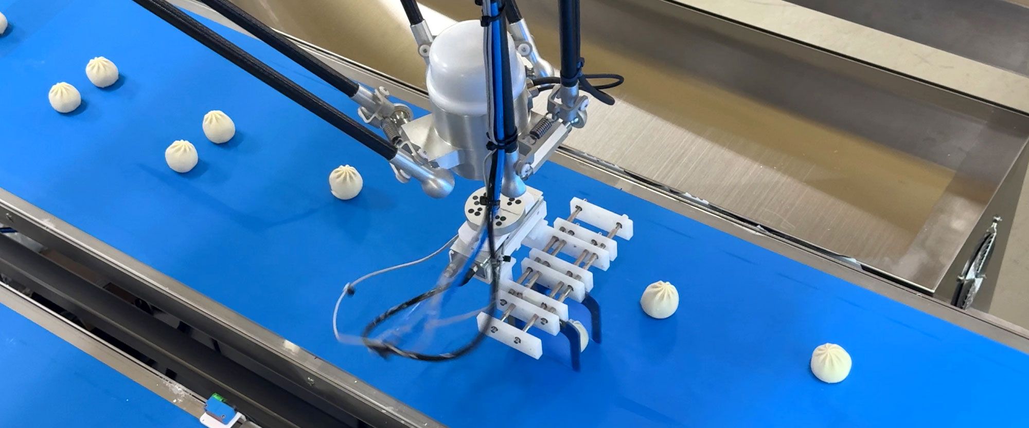 Using robotic arms in the production process